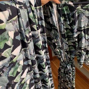 Robe & swaddle blanket